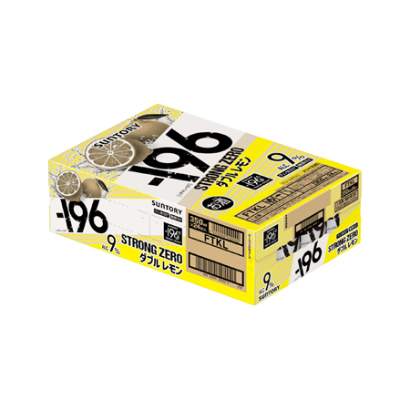 サントリー -196ストロングゼロ ダブルレモン  350ml ケース