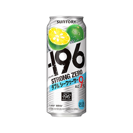 サントリー －196ストロングゼロ ダブルシークヮーサー 500ml