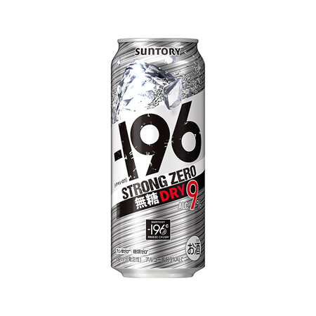 サントリー －196ストロングゼロ 無糖ドライ  500ml