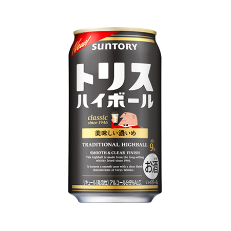 サントリー トリスハイボール キリッと濃い目  350ml