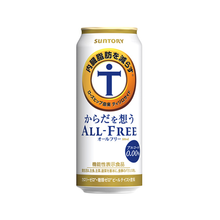 サントリー からだを想うオールフリー  500ml