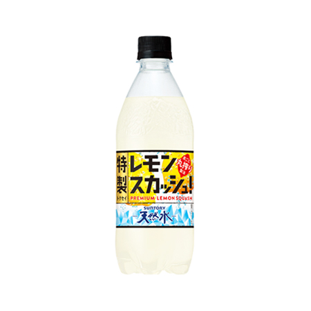 サントリー天然水 特製レモンスカッシュ  500ml