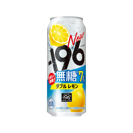 サントリー －196無糖ダブルレモン7%  500ml