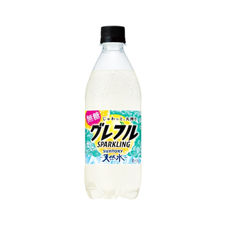 サントリー天然水 グレフルSPARKLING　500ml