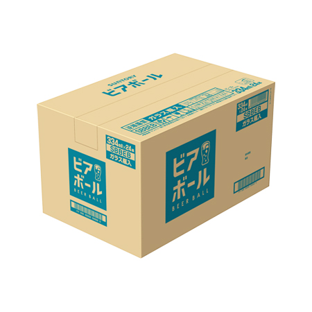 サントリー ビアボール 小瓶    334ml ケース