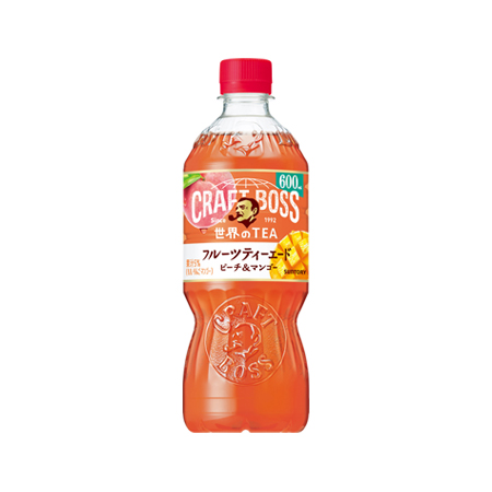 サントリー クラフトボスフルーツティーエード  600ml