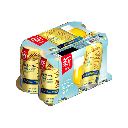 サントリー 金麦 晩酌サワー  350ml 6缶
