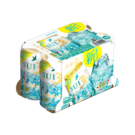 サントリー 翠ジンソーダ 本格濃いめ 350ml 6缶