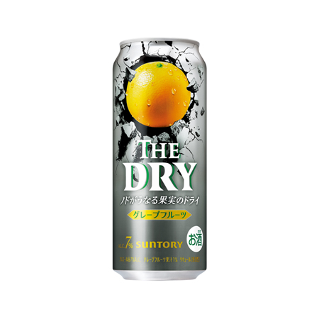 サントリー THE DRY グレープフルーツALC.7% 500ml