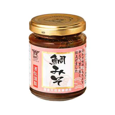 酒悦 謹製鯛みそ(国産天然真鯛使用)  140g