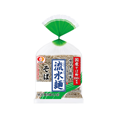 シマダヤ「流水麺」国産そば粉使用 そば  2人前