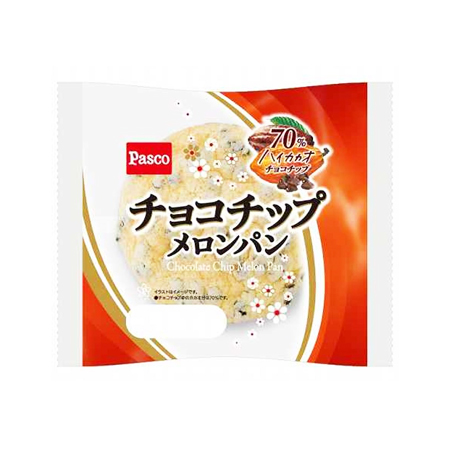 パスコ チョコチップメロンパン  1個