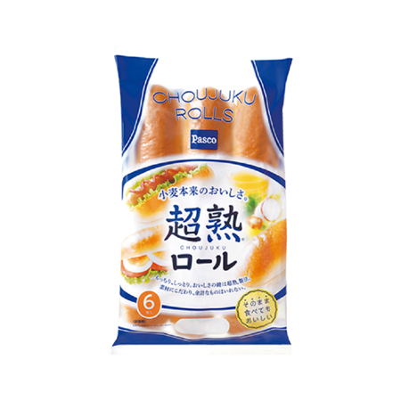 パスコ 超熟ロール  6個