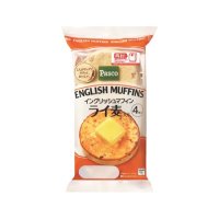 パスコ イングリッシュマフィン ライ麦入  4個