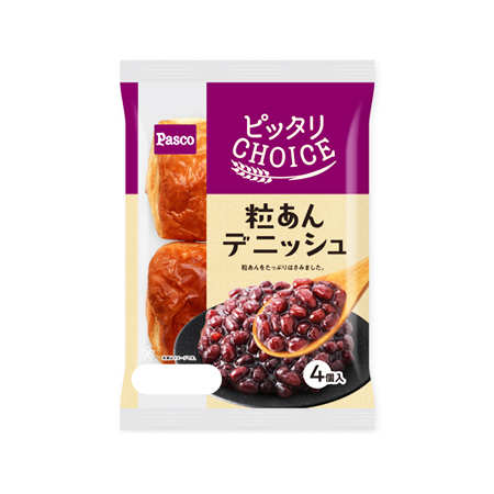パスコ 粒あんデニッシュ  4個入