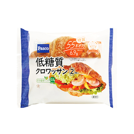 パスコ 低糖質クロワッサン  2個入