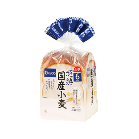 パスコ 超熟　国産小麦山型  6枚切