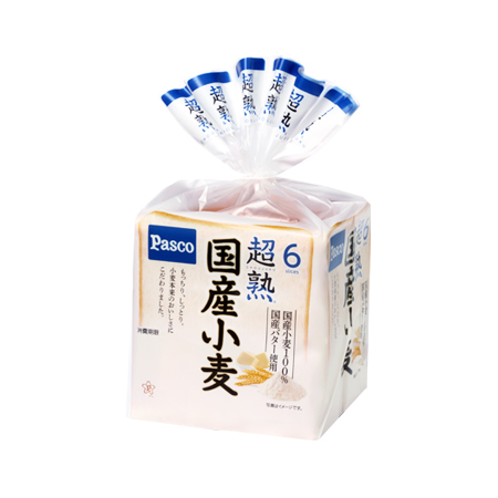 パスコ 超熟 国産小麦  6枚切
