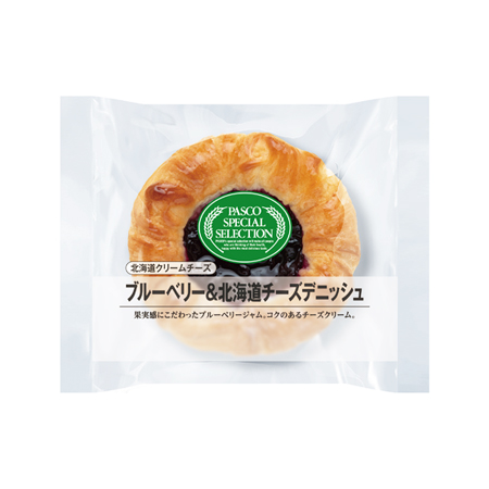 パスコ PSSブルーベリー＆北海道チーズデニッシュ  1個