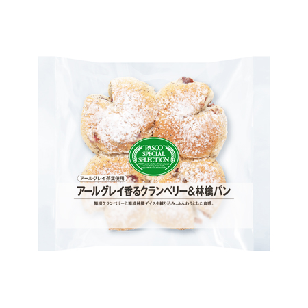 パスコ PSSアールグレイ香るクランベリー＆林檎パン  1個