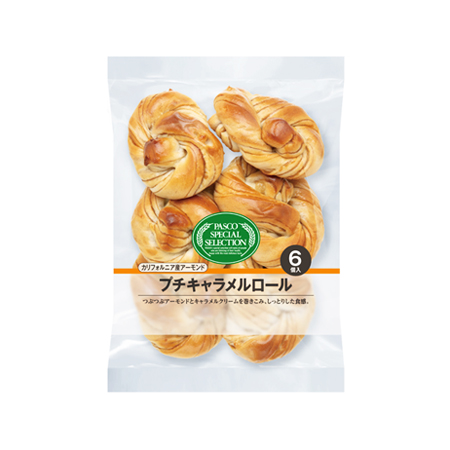 パスコ PSSプチキャラメルロール  6個入