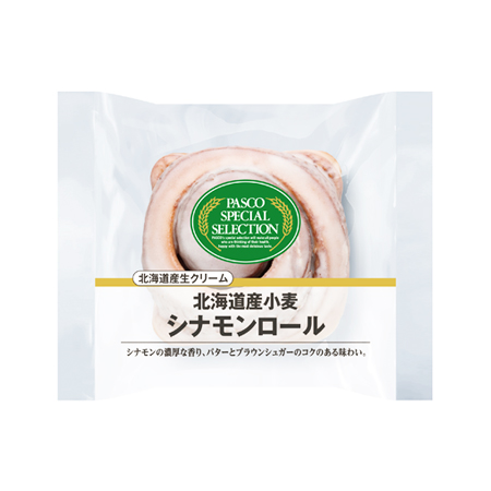 パスコ PSS 北海道産小麦 シナモンロール   1個