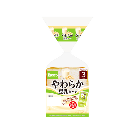 パスコ やわらか豆乳食パン  3枚入