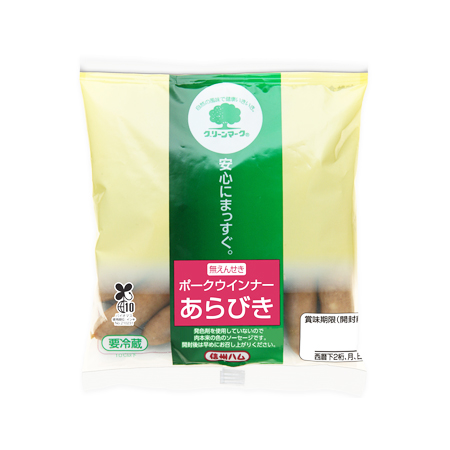 信州ハム グリーンマークあらびきポークウインナー 92g