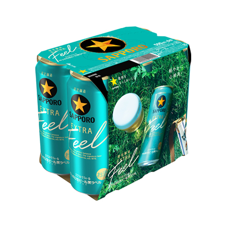 サッポロ 黒ラベル EXTRA FEEL  500ml 6缶
