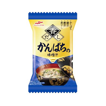 マルハニチロ フリーズドライ香だし かんぱちの味噌汁  7.8g