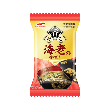 マルハニチロ フリーズドライ香だし 海老の味噌汁  8.0g