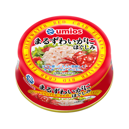 Umios まるずわいがにほぐしみ  60g