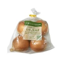 「手紙のついた野菜」ふらの玉ねぎ 1袋(3~4コ)