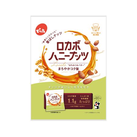 でん六 小袋ロカボハニーナッツ 120g