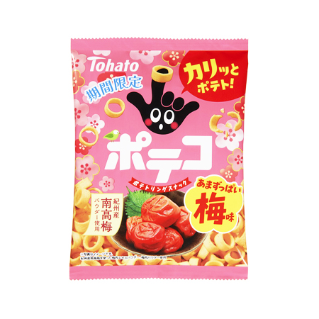 東ハト ポテコ 梅味  52g