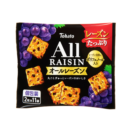 東ハト ファミリーサイズオールレーズン  22枚入