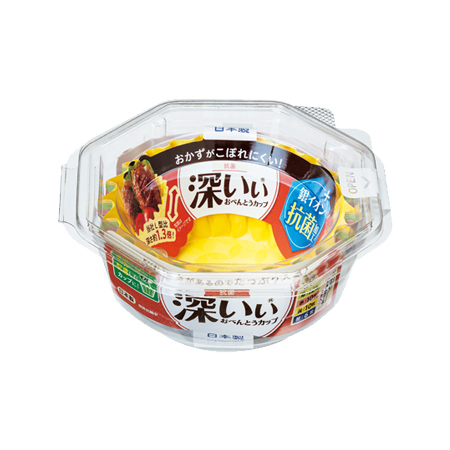 東洋アルミ 抗菌深いぃ おべんとうカップ 深型Ｌ 38枚