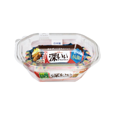 東洋アルミ 抗菌深いぃ おべんとうカップ 深型オーバル 38枚