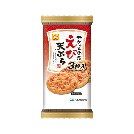 マルちゃん サクッと食感 えび天ぷら  3枚入