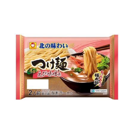 マルちゃん 北の味わい つけ麺 濃厚えび味噌味  2人前