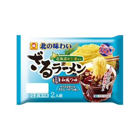 マルちゃん 北の味わいざるラーメン 和風つゆ  2人前