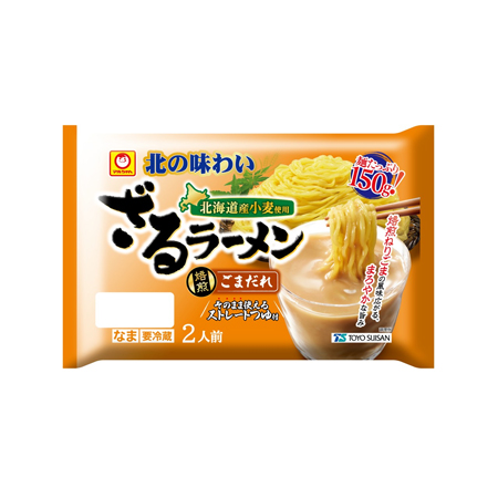 マルちゃん 北の味わいざるラーメン 焙煎ごまだれ  2人前