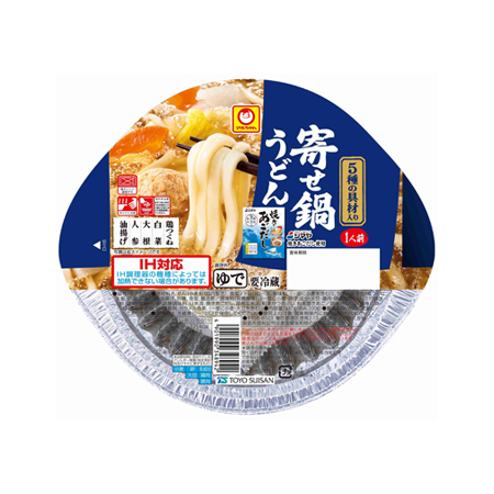 マルちゃん 5種の具材入 寄せ鍋うどん  1人前