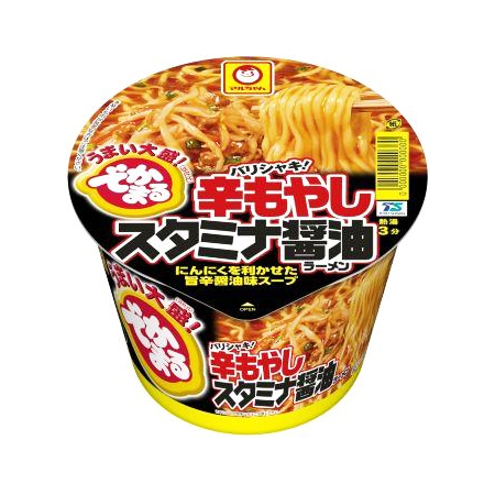 マルちゃん でかまる バリシャキ！辛もやしスタミナ醤油ラーメン  150g