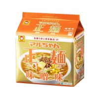 マルちゃん正麺 味噌味 5食パック