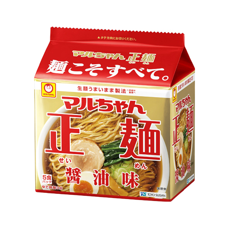 マルちゃん正麺 醤油味  5食