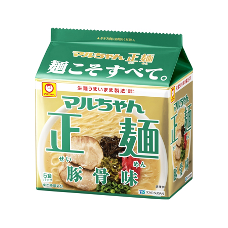 マルちゃん正麺 豚骨味  5食