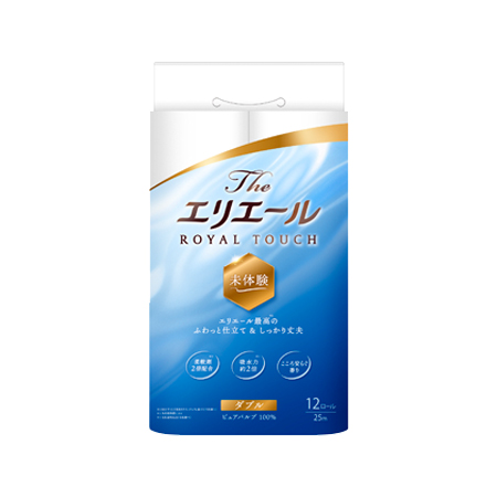 Ｔｈｅエリエール トイレットティシュー ダブル 12ロール