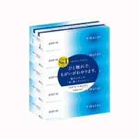 エリエール プラスウォーター ティッシュー 5個パック