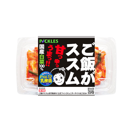 ピックルス ご飯がススム キムチ  180g